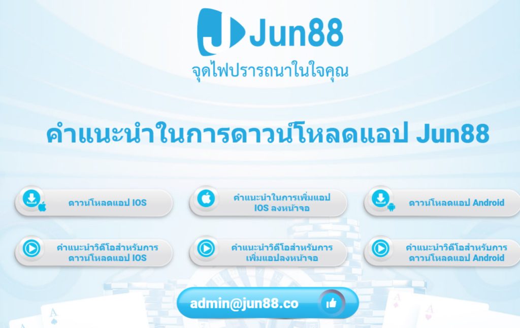 ดาวน์โหลดแอป Jun88